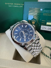 Rolex Sky-Dweller 336934 Blue Dial 2026 Jubilee